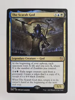 MTG The Scarab God NM Commander: Aetherdrift - Image 1