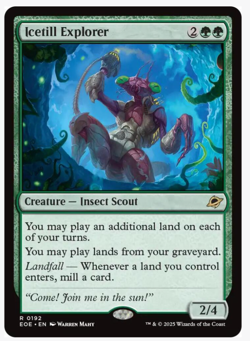 ICETILL EXPLORER mtg NM-M Edge of Eternities, FOIL, 192, Fast Shipping! - Image 2