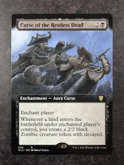 Curse of the Restless Dead (Extended Art) Commander: Innistrad: Midnight Hunt... - Image 1