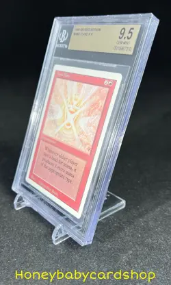 MTG 3rd Edition Revised 1994 Mana Flare BGS 9.5 GEM MINT Old School 93/94 - Image 3
