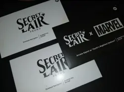 Mtg X3 Sealed Secret Lair Envelopes All Shown Magic The Gathering - Image 1
