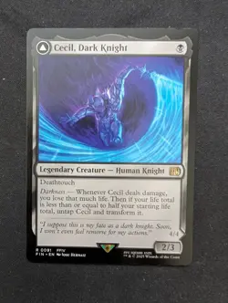 Cecil, Magic The Gathering Dark Knight Final Fantasy Regular - Image 1