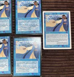 MTG Card. Hydroblast x5 (4 ice age, 1 fifth edition). see pictures - Image 4