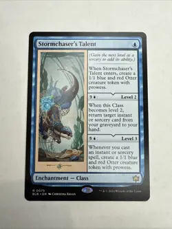 Stormchaser's Talent Bloomburrow Regular Card Magic the Gathering - Image 1
