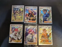 Pokemon Trainer Support Full Art Card 6 Card Lot Sw&Sh and SV - Image 1