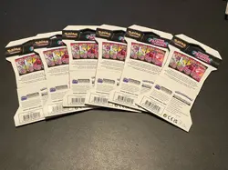 [6 PACKS] Pokemon Sword and Shield Fusion Strike Sleeved Booster Pack Lot - Image 2
