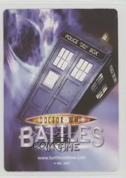 2006 Doctor Who: Battles in Time - Trading Card Game Invader Expansion #019 2e7 - Image 2