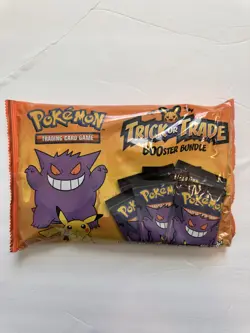 One SEALED Pokemon Halloween Trick or Trade Booster Bundle (40 Packs) - Image 1