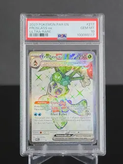 2023 Froslass EX 217/182 Ultra Rare PSA 10 Pokemon Par EN-Paradox Rift - Image 1