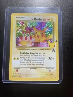 Pokemon Pikachu TCG 25th Anniversary Celebration Series Promo - Image 1