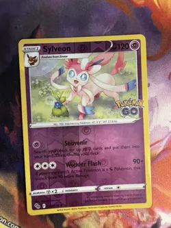 Pokemon TCG Sylveon Reverse Holo 35/78 Pokemon Go Set - Image 1