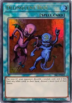 Yugioh! Delinquent Duo - SRL-EN039 - Ultra Rare - Unlimited 25th Anniversary Edi - Image 1
