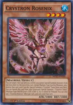 Crystron Rosenix - MP17-EN140 - Common - 1st Edition - Lightly Played - Image 1