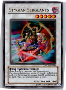 Yugioh Yu-Gi-Oh Stygian Sergeants WC10-EN003 Promo Free Shipping! - Image 1