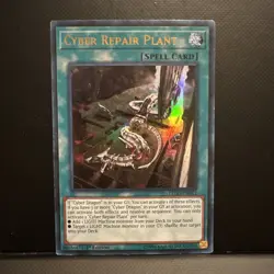 Yugioh Cyber Repair Plant LEDD-ENB12 Ultra Rare 1st Edition - Image 1