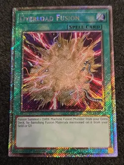 Yu-Gi-Oh! Overload Fusion RA03-EN169 Platinum Secret Rare 1st Edition - Image 1