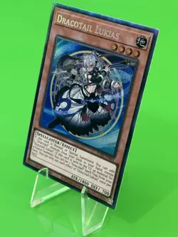 Yu-Gi-Oh Justice Hunters Dracotail Lukias Collectors Rare JUSH-EN001 NM!!! - Image 3