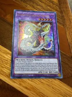 Chimeratech Rampage Dragon GFP2-EN124 1st Edition Ultra Rare LP + BONUS - Image 1