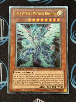 Yugioh Galaxy-Eyes Photon Dragon Ultimate Rare PHSW-EN011 1st ed - Image 1