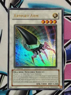 Armory Arm - DP08-EN016 - Ultra Rare 1st Edition YU-GI-OH - Image 1