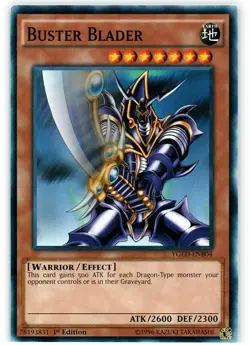 Buster Blader - YGLD-ENB04 - Common - 1st Edition - Lightly Played - Image 1