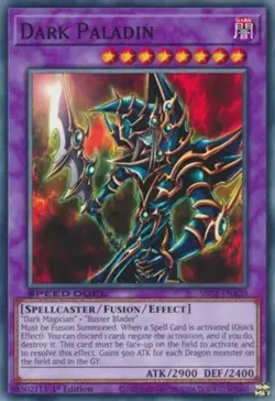 Dark Paladin - SBC1-ENA20 - Common - 1st Edition - Lightly Played - Image 1