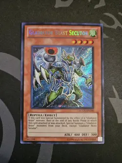 Gladiator Beast Secutor LCGX-EN240 Yu-Gi-Oh Legendary Collection 2 Unlimited NM - Image 1