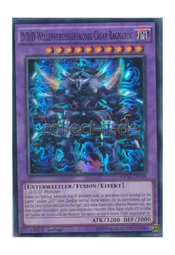 Yugioh - MP16-DE138 - D/D/D-Wellenvergessenskonig Casar Ragnarok - 1. Auflage - Image 1