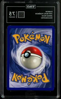 TAG 7.5 Flareon 1999 Jungle 3/64 Holo Rare Graded Pokemon Card Vintage - Image 2