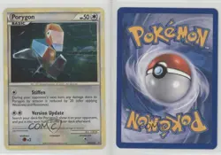 Porygon Pokemon HeartGold & SoulSilver Black Star Promo #HGSS22 2010 0dk - Image 3