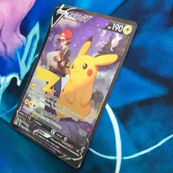 Pikachu V - TG16/TG30 - Full Art Holo Rare Lost Origin - Pokemon Card - NM - Image 4