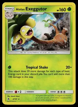 Pokemon SM - Forbidden Light 2/131 Alolan Exeggutor - Image 1