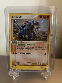 Armaldo 1/100 EX Sandstorm Series Holo Promo Pokemon TCG Heavily Played Card - Image 2