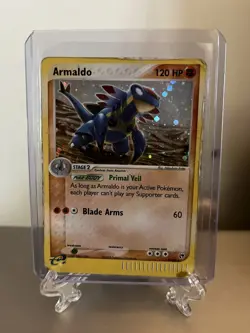 Armaldo 1/100 EX Sandstorm Series Holo Promo Pokemon TCG Heavily Played Card - Image 3