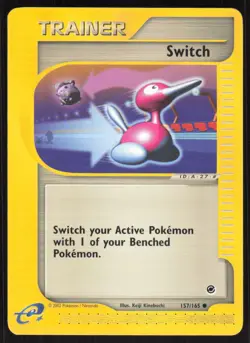 Pokemon TCG Expedition #157/165 Switch NM - Image 1