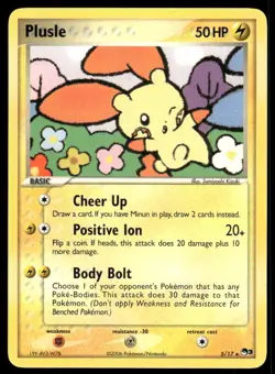 Pokemon TCG POP Series 3 #005/017 Plusle LP - Image 1