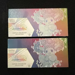 Pokemon TCG Prismatic Evolution Super Premium Collection Box New/Sealed Lot of 2 - Image 1