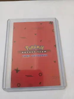Pikachu Poncho Persian - Gold Holo Box Hit - Team Rocket Card Database - Pokemon - Image 2