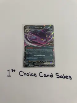 Team Rocket's Crobat ex 122/182 Double Rare Pokemon TCG Destined Rivals NM - Image 1