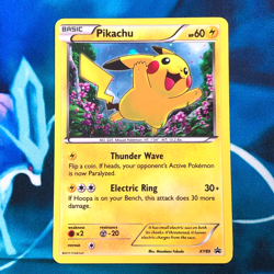 Pikachu - XY89 - Black Star Holo Promo Rare Collector Chest - Pokemon Card - LP - Image 1