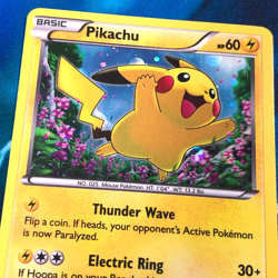 Pikachu - XY89 - Black Star Holo Promo Rare Collector Chest - Pokemon Card - LP - Image 2