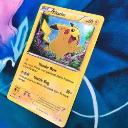 Pikachu - XY89 - Black Star Holo Promo Rare Collector Chest - Pokemon Card - LP - Image 4