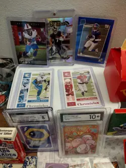 Junk Lot, Mostly Pokemon Items, Cards, Packs, Coin, Holos, Silver, Keychains, - Image 5