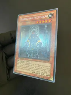 YU-GI-OH! GRANDMASTER OF THE SIX SAMURAI SECRET RARE STON-EN000 1ST EDITION NM - Image 3