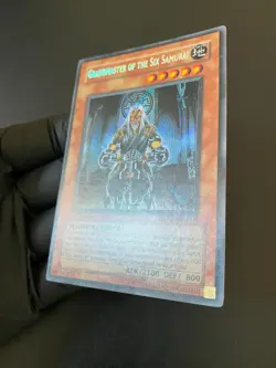 YU-GI-OH! GRANDMASTER OF THE SIX SAMURAI SECRET RARE STON-EN000 1ST EDITION NM - Image 4