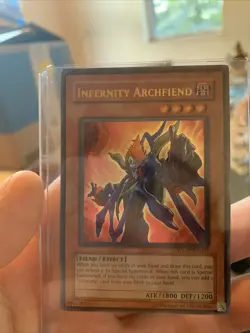 Infernity Archfiend Yugioh Wc09-en001 Ultra Rare Unlimited edition - Image 1