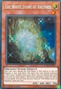 The White Stone of Ancients - LCKC-EN011 - Secret Rare - 1st Edition NM YuGiOh! - Image 1
