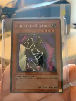 Gearfried The Iron Knight Yugioh Bpt-012 Secret rare unlimited edition - Image 1