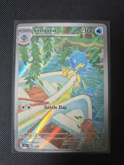 Simipour 102/086 Black Bolt Illustration Rare Pokemon Card Near Mint - Image 1