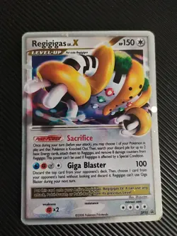 Regigigas LV.X - DP30 - Pokemon Promo Diamond & Pearl Ultra Rare Card LP - Image 1